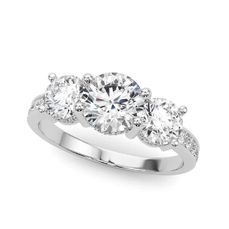 women creative engagement rings -Tampa Engagement Ring