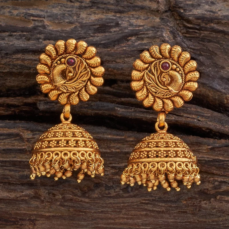 women clip-on earrings -Antique Earring 177900