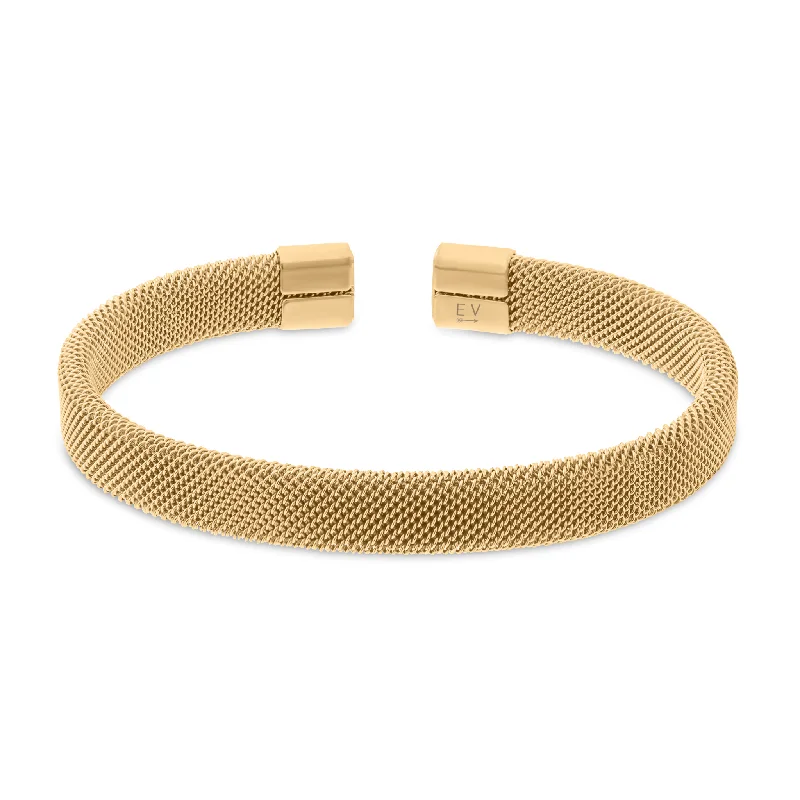 women tennis bracelets -Wynn Mesh Cuff Bracelet