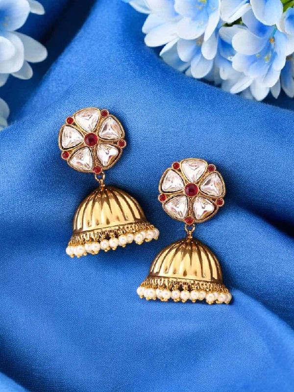 women fashion-forward earrings -Rani Bhagwati Jhumkis