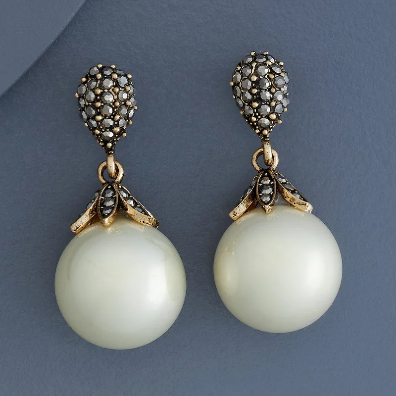 women luxury pearl earrings -Trendy Earring 178774