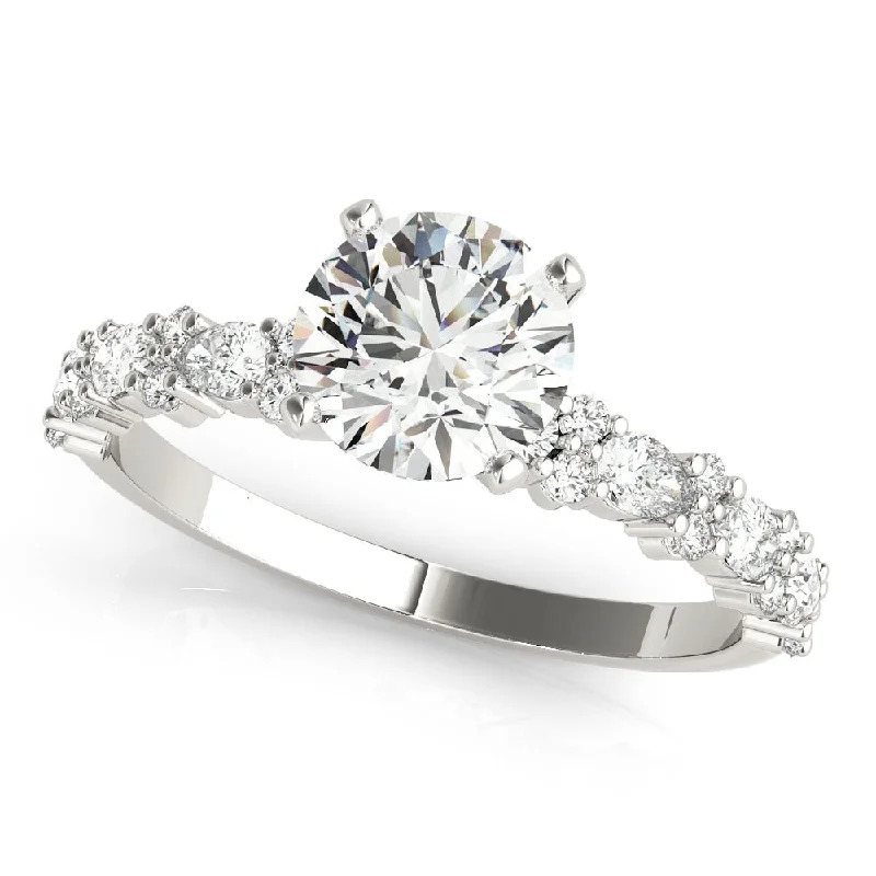 women oval-cut engagement rings -Tiffani Engagement Ring