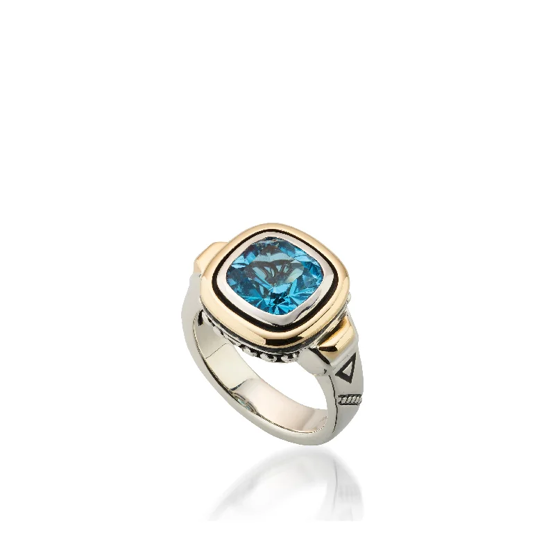 women cocktail gemstone rings -Chorus Gemstone Small Ring