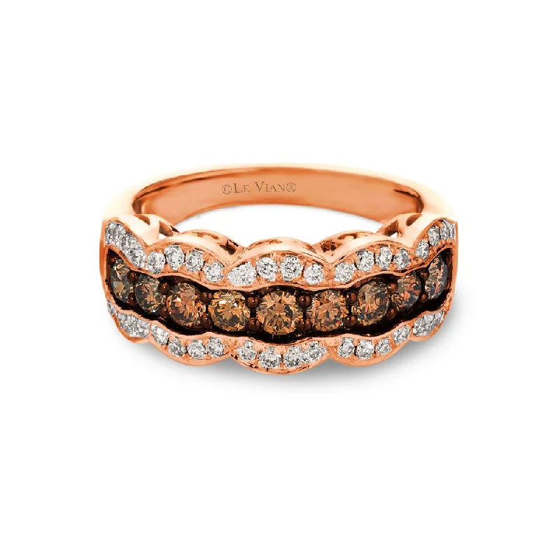 women designer rings -Le Vian Creme Brulee® Chocolate Diamonds® Ring