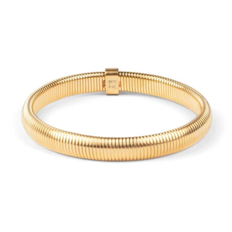 women gold bracelets -Wren Coil Bracelet