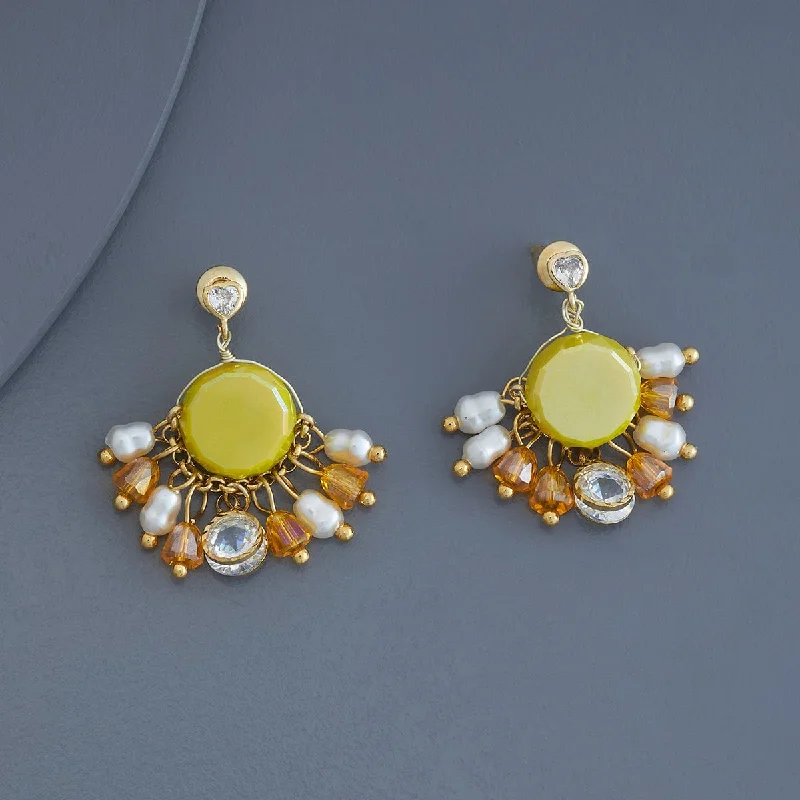 women trendy gold earrings -Trendy Earring 178776