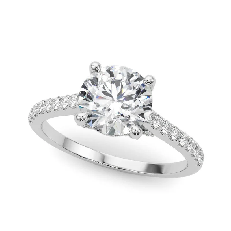 women bold engagement rings -Starlight Engagement Ring