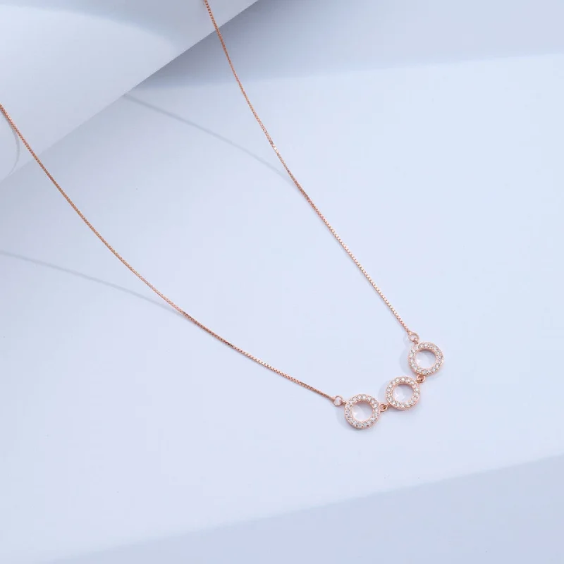 women geometric chain necklaces -92.5 Silver Necklace 176523