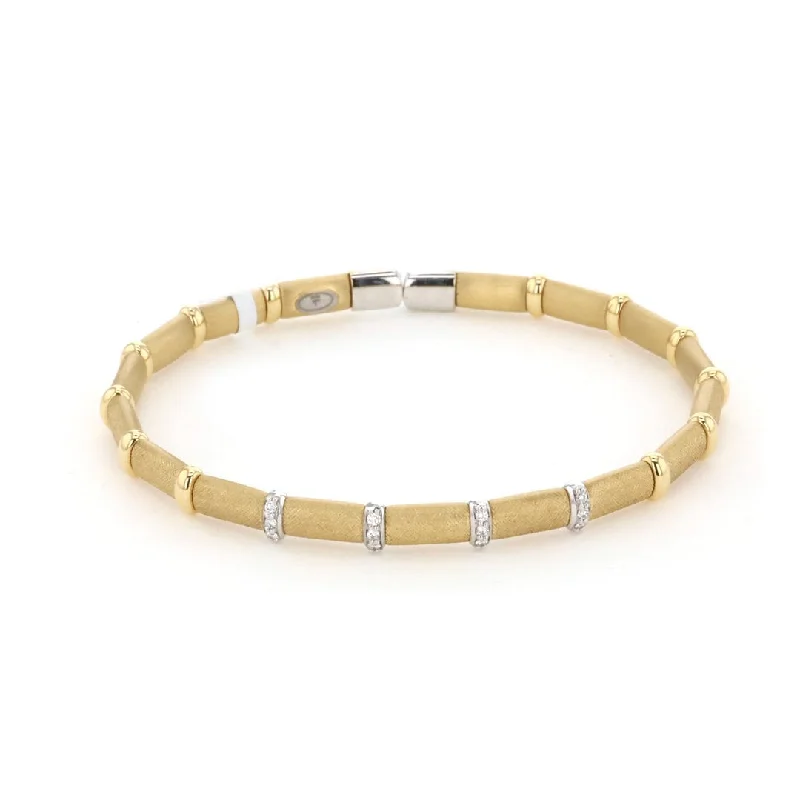 women pearl bracelets -0.12 ctw Diamond Bangle Bracelet