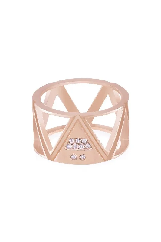 women bold rings -TRICROP RING