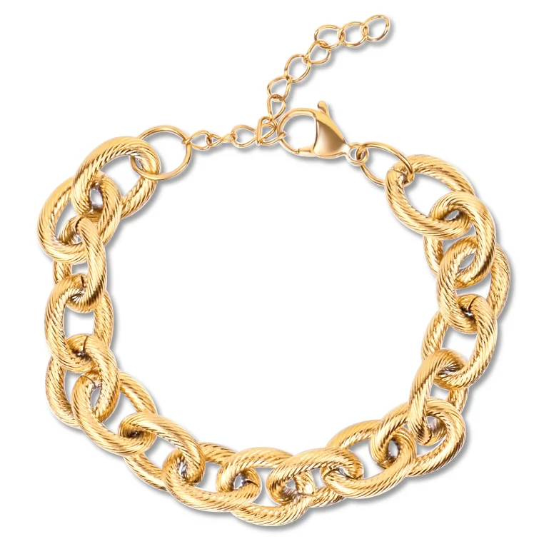 women pearl bracelets -Stevie Chunky Chain Link Bracelet