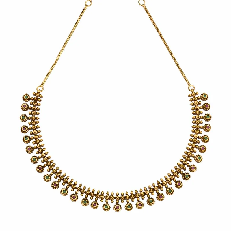 women statement chain necklaces -Antique Necklace 167953