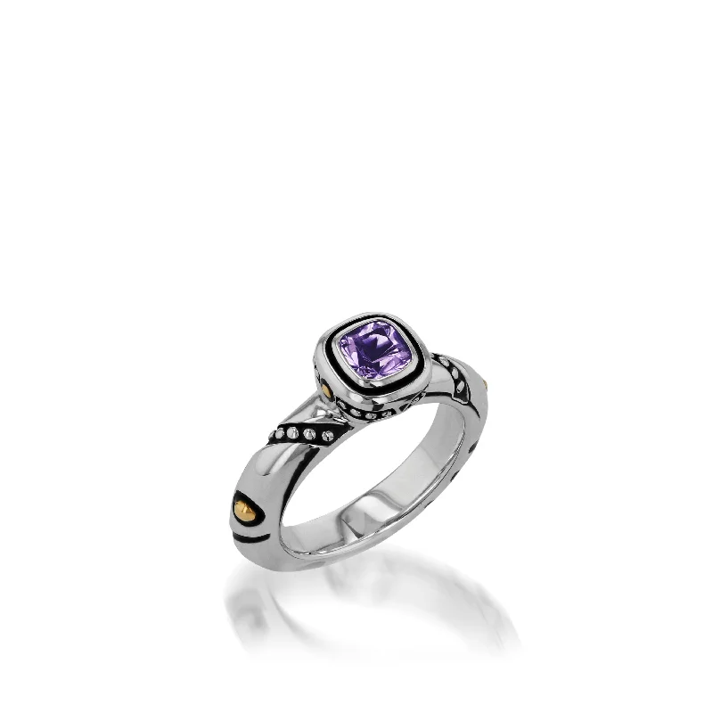 women engagement rings -Chorus Gemstone Stack Ring