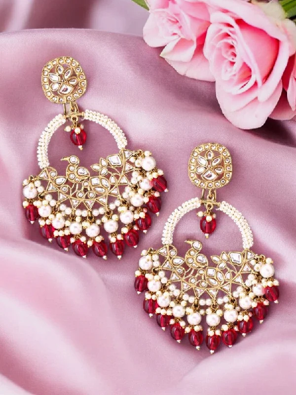 women stud earrings for women -Rani Nishi chandbalis