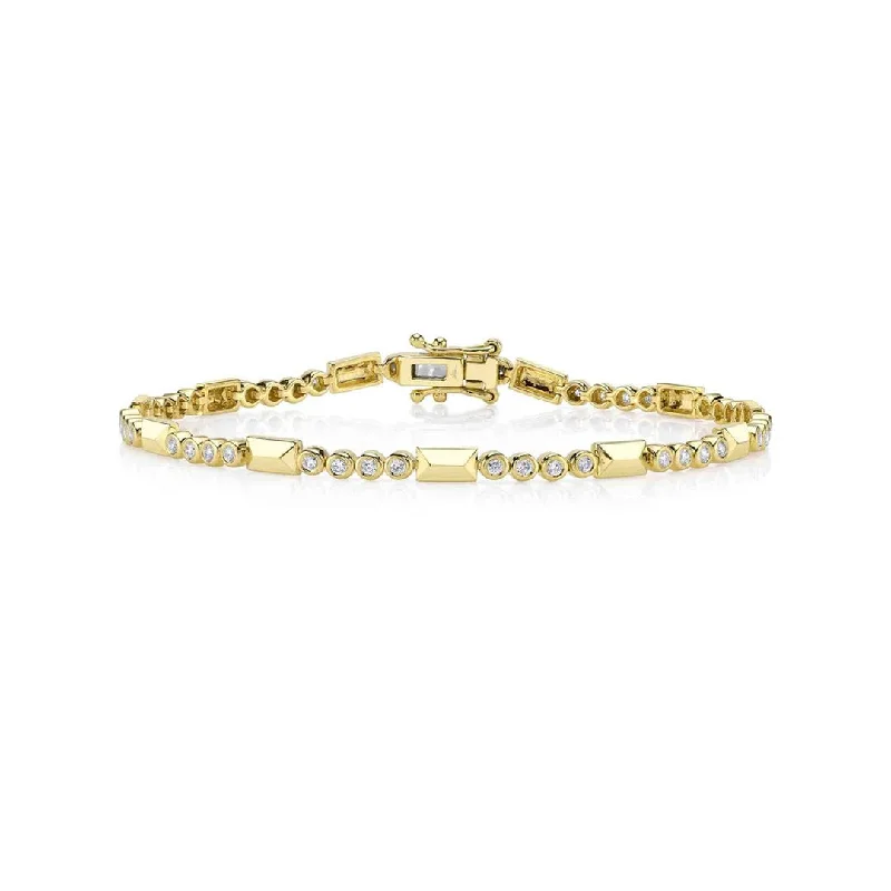 women wedding bangles -0.54 ctw Diamond Bracelet