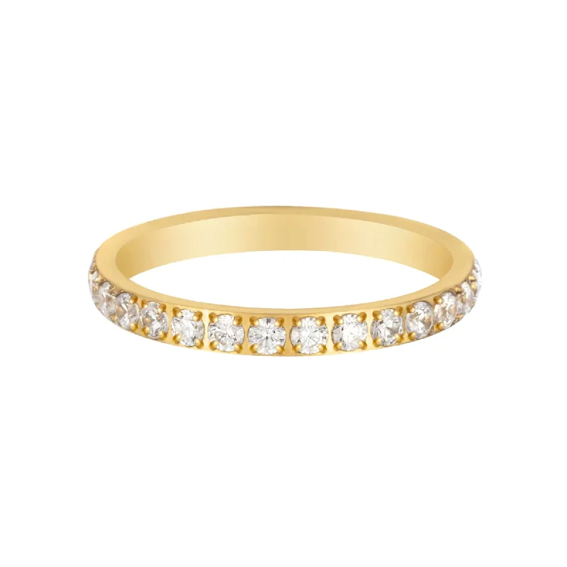 women stackable rings -Crystal Ring