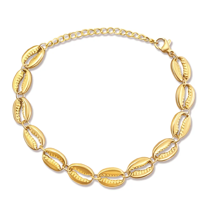 women gold bracelets -Demna Shell Bracelet