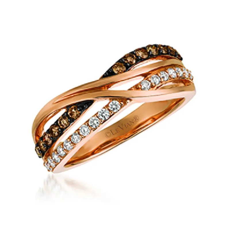 women vintage rings -Le Vian Chocolate Diamond® Ring