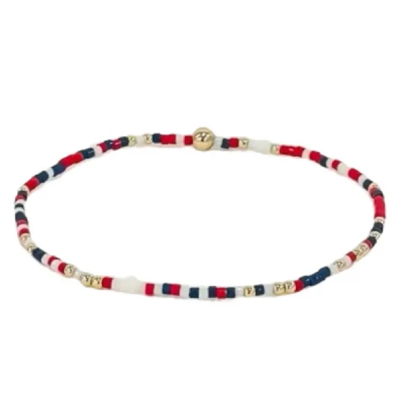 women timeless bracelets -enewton 6.25" Hope Unwritten Bracelet -  Firecracker 2024 Fourth of July