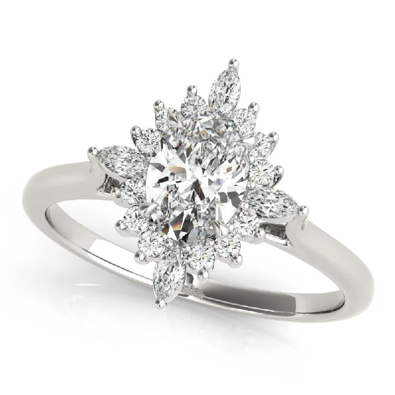 women one-of-a-kind engagement rings -Villa Engagement Ring