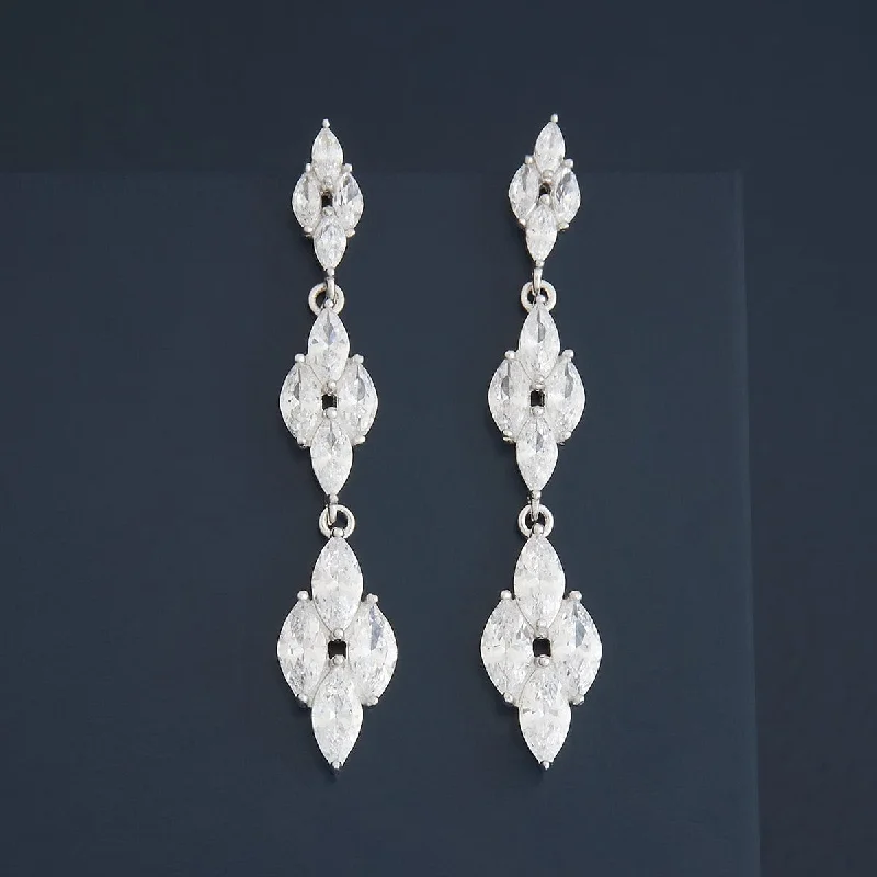 women radiant earrings -92.5 Silver Earring 180585