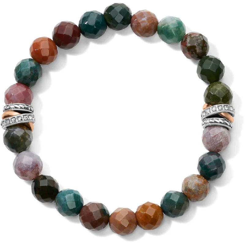 women fashion bangles -Brighton Neptune's Rings Jasper Stretch Bracelet