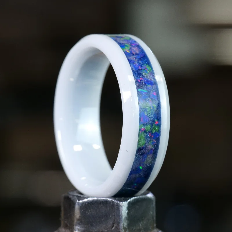 women fashion rings -Northern Lights Glowstone Ring